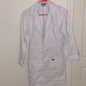 White lab coat